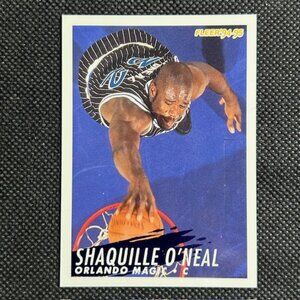 1994-95 Fleer #160 Shaquille O'Neal Orlando Magic HOF
